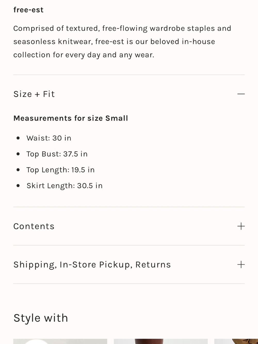 Free People Strada Skirt Set - Picture 3 of 8